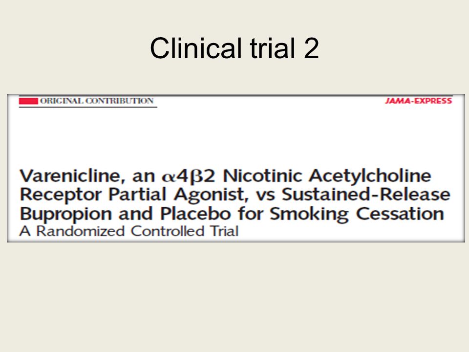 Clinical trial 2
