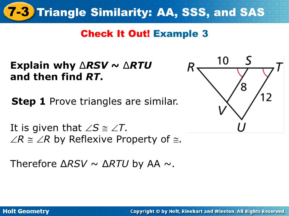 Worksheet Aa Step 3 Worksheet practice 7 3 proving triangles similar worksheet answers holt geometry triangle similarity aa sss and sas prove
