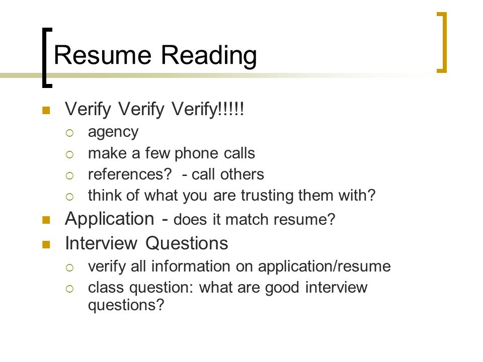 how should references look on a resumes