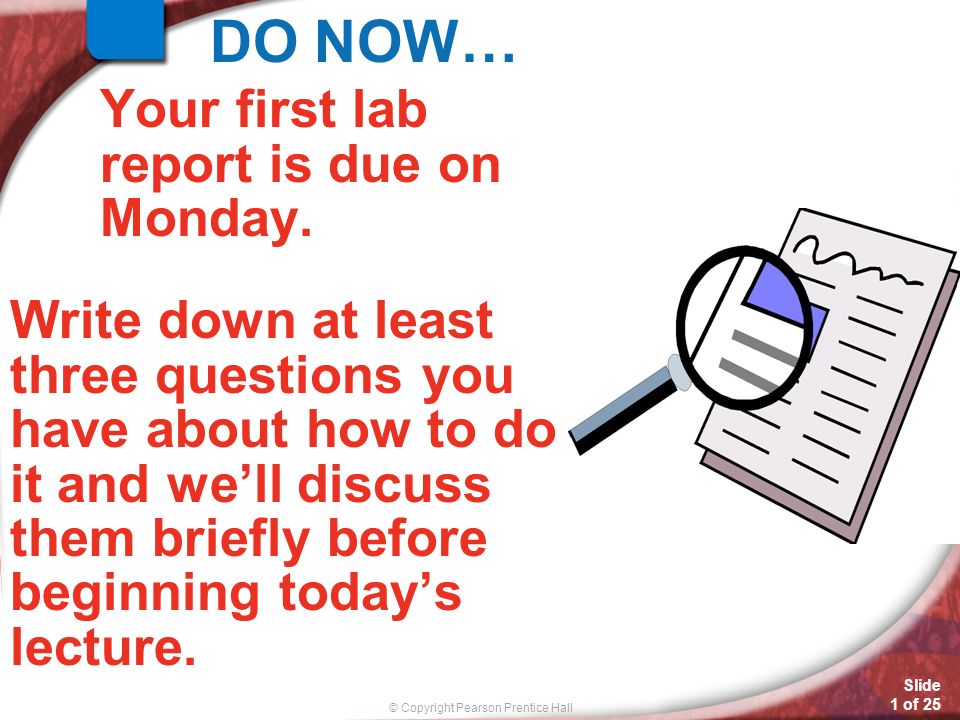 guidelines for lab report guidelines for lab report