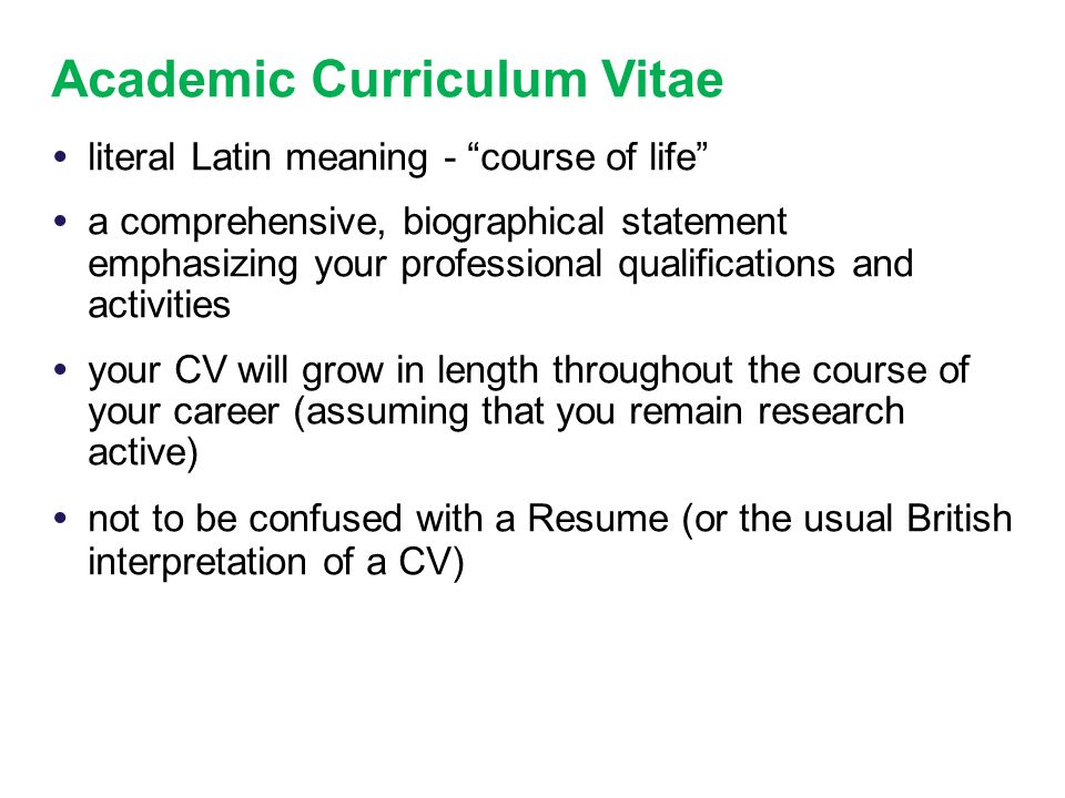 resume research skills