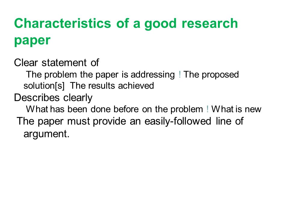 Conclusion Paragraph Research Paper