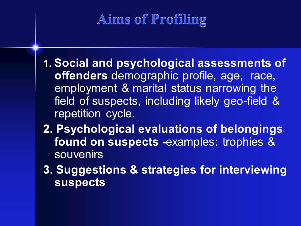 issues in psychological profiling essay issues in psychological profiling essay