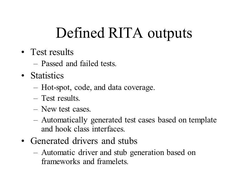 rita demonstration juha taina, antti tevanlinna. rita prototype rita demonstration juha taina, antti tevanlinna. rita prototype, Presentation templates