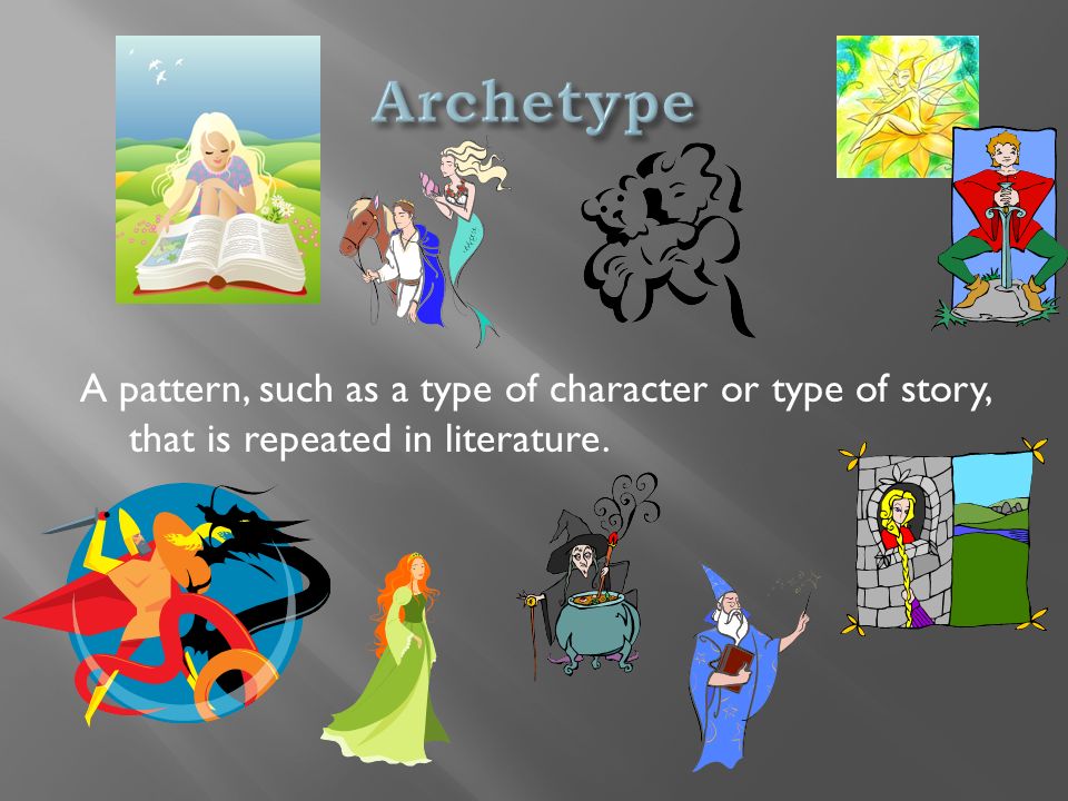 A pattern, such as a type of character or type of story, that is repeated in literature.