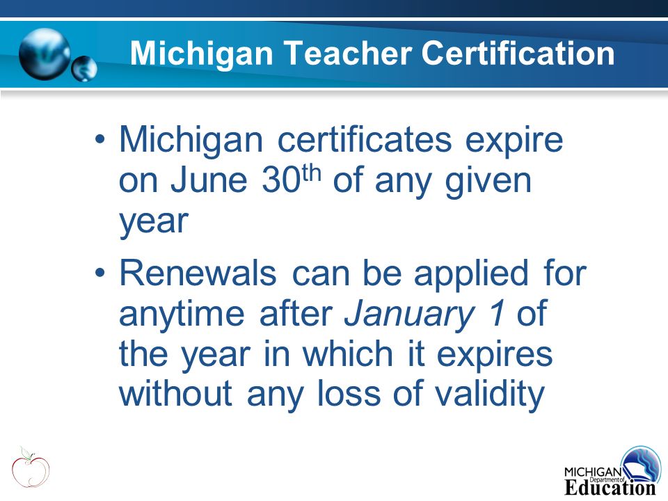 Michigan highly qualified teacher report