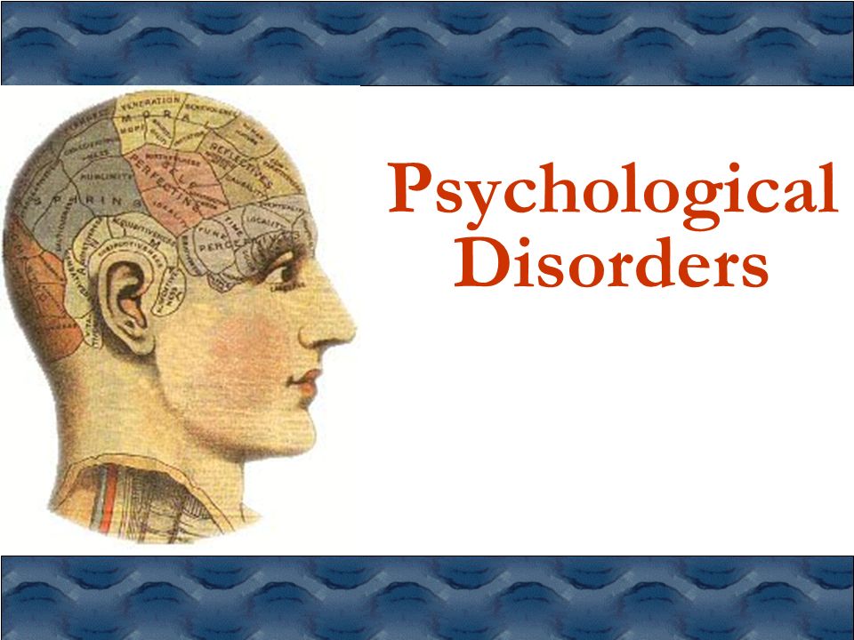 psychological disorders definition