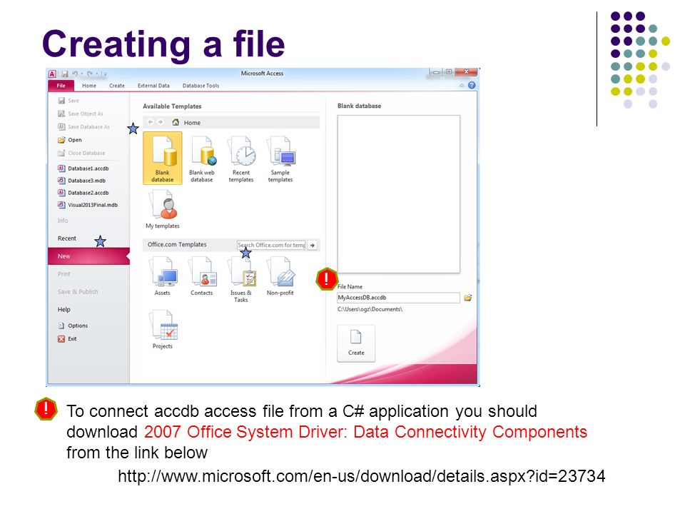 ms access themes download