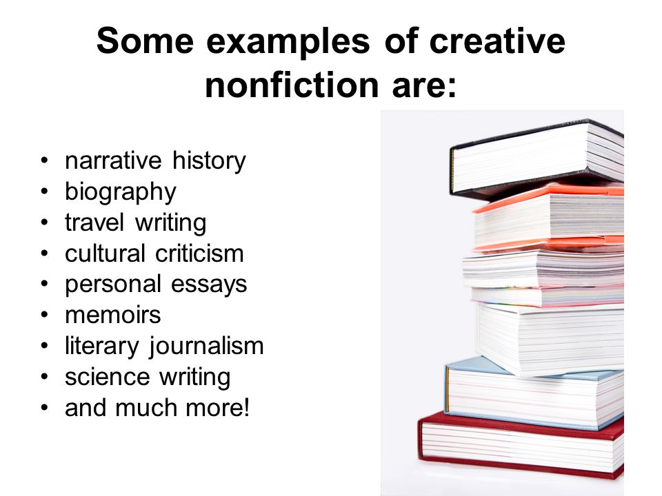 Writing creative nonfiction
