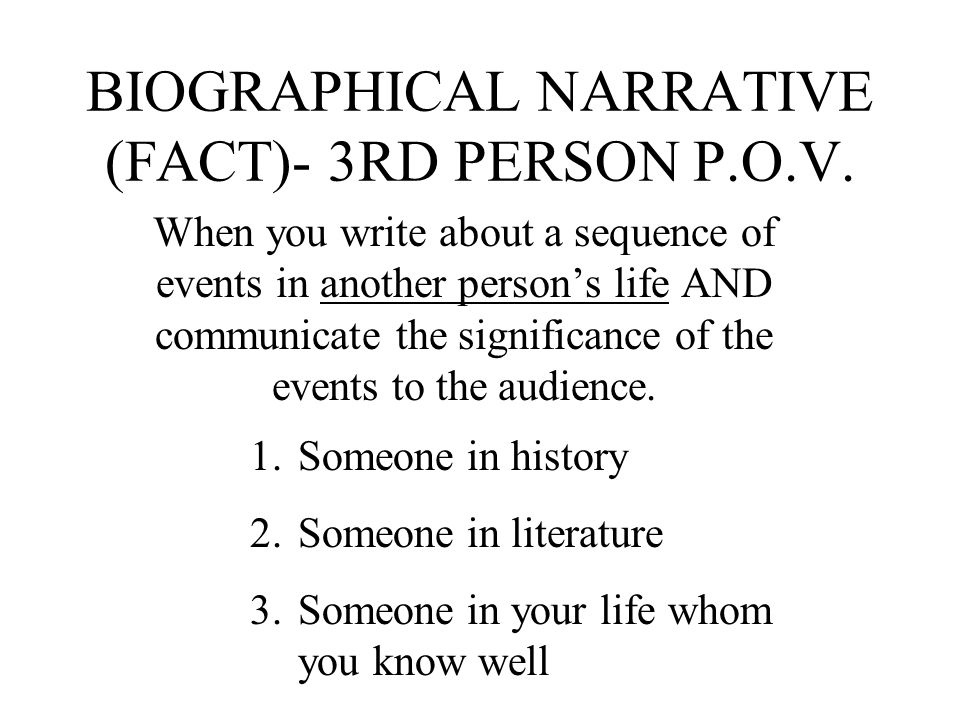 biographical narrative essay biographical narrative essay