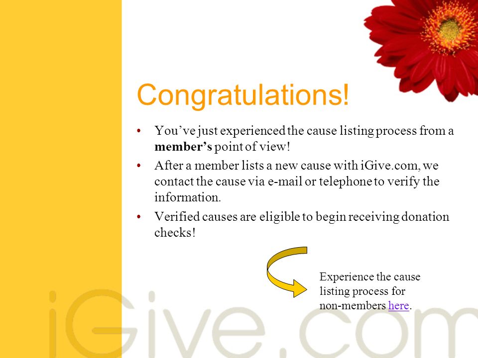 Congratulations. You’ve just experienced the cause listing process from a member’s point of view.
