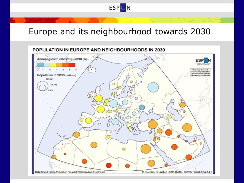 Europe and its neighbourhood towards 2030