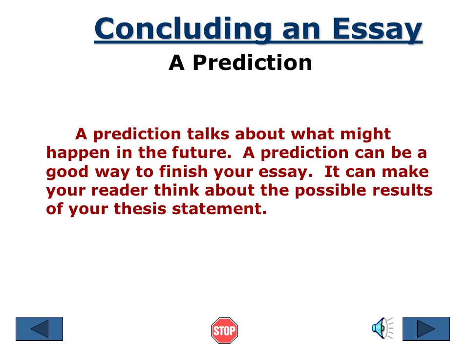 How To Write Essay Conclusion