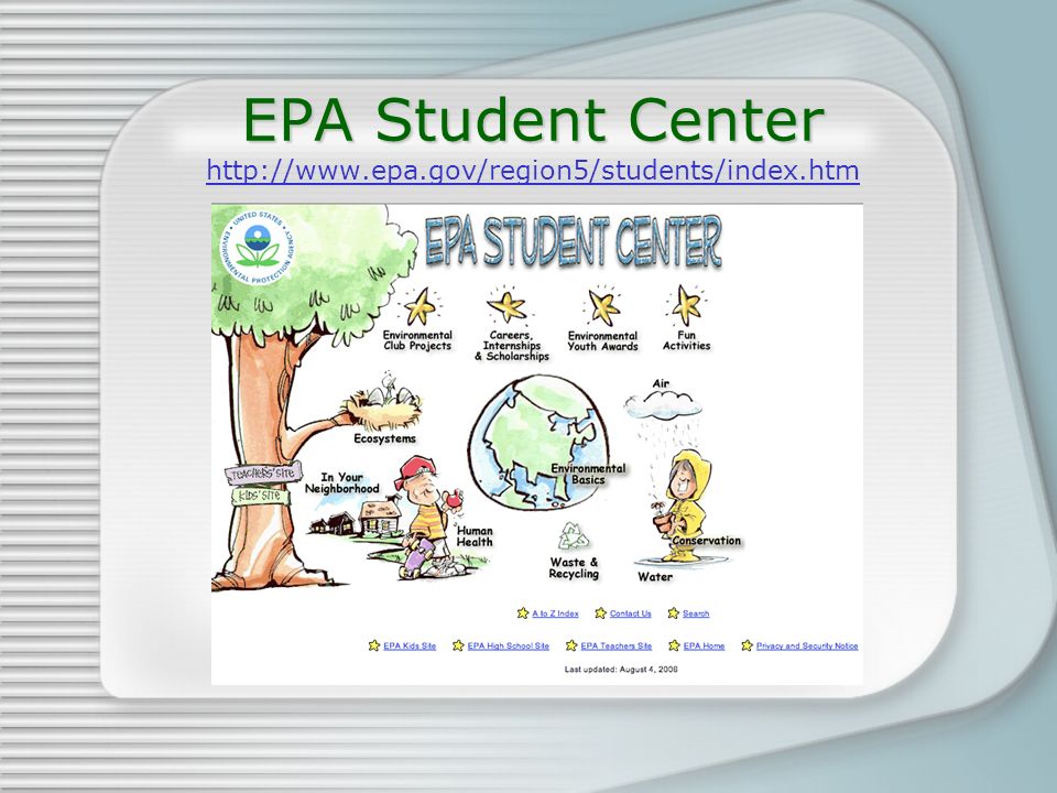 EPA Student Center EPA Student Center