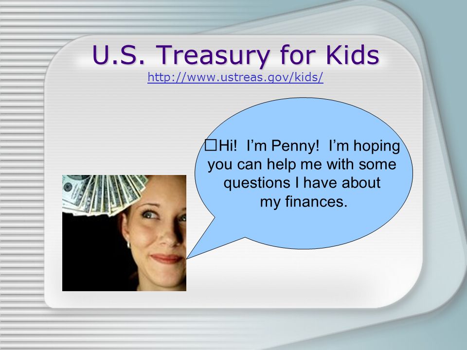 U.S. Treasury for Kids U.S.