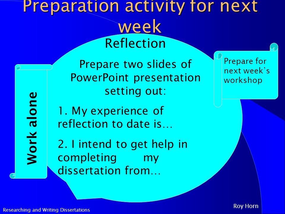 Dissertation Margins