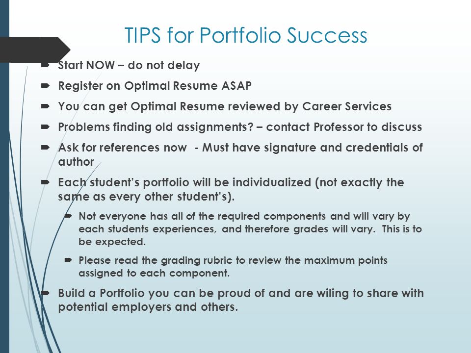 Ou Career Services Optimal Resume