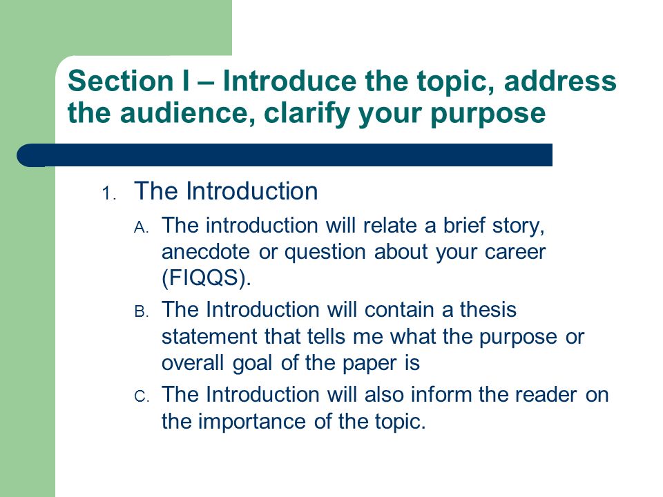 an introduction to the essay on the topic of goals an introduction to the essay on the topic of goals