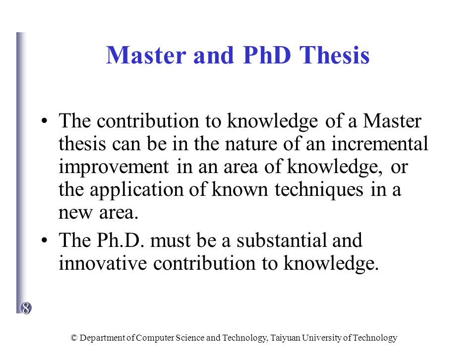 Network on chip master thesis statement