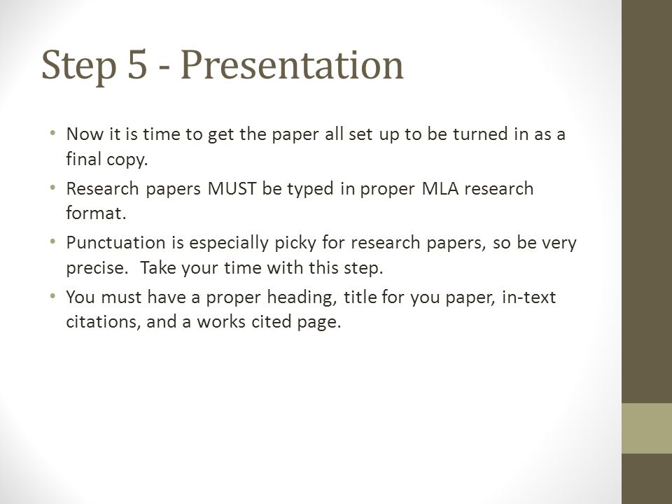 Heading For A Research Paper