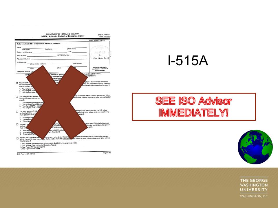 f j 1 student immigration information international services office form i 515a