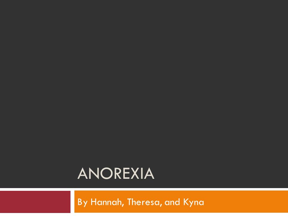 Anorexia hereditary