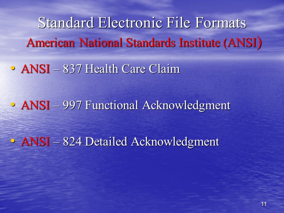 1 division of workers compensation workers compensation ansi 837 format