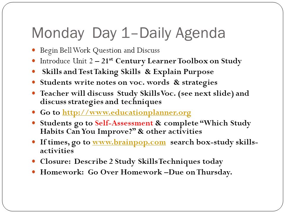 study skills and daily homework A little amount of homework may help elementary school students build study habits homework for junior high students teach important life skills. study skills and daily homework A little amount of homework may help elementary school students build study habits homework for junior high students teach important life skills.