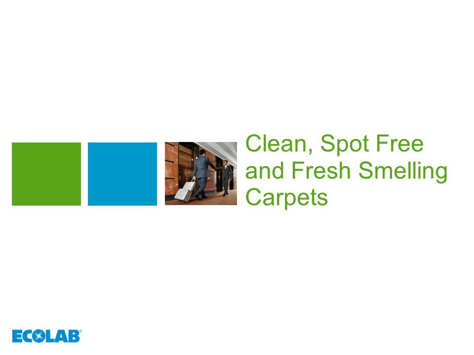 Clean, Spot Free and Fresh Smelling Carpets