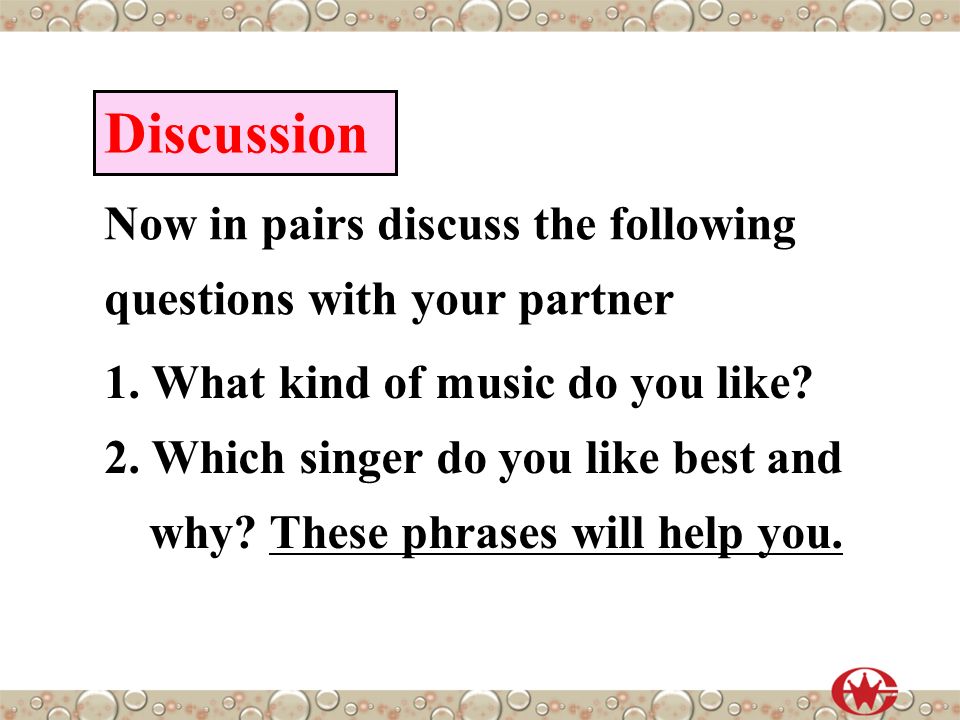 Today we’ve learnt the passage about the band The Monkees and learnt something about music.