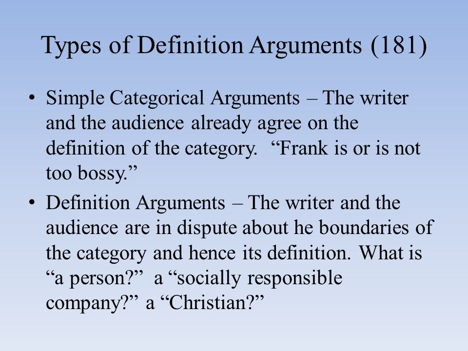 arguing definitions essay Definition and a list of examples of argument an argument in literature was a brief prose summary of the poem or section of the poem that was to follow. arguing definitions essay Definition and a list of examples of argument an argument in literature was a brief prose summary of the poem or section of the poem that was to follow.