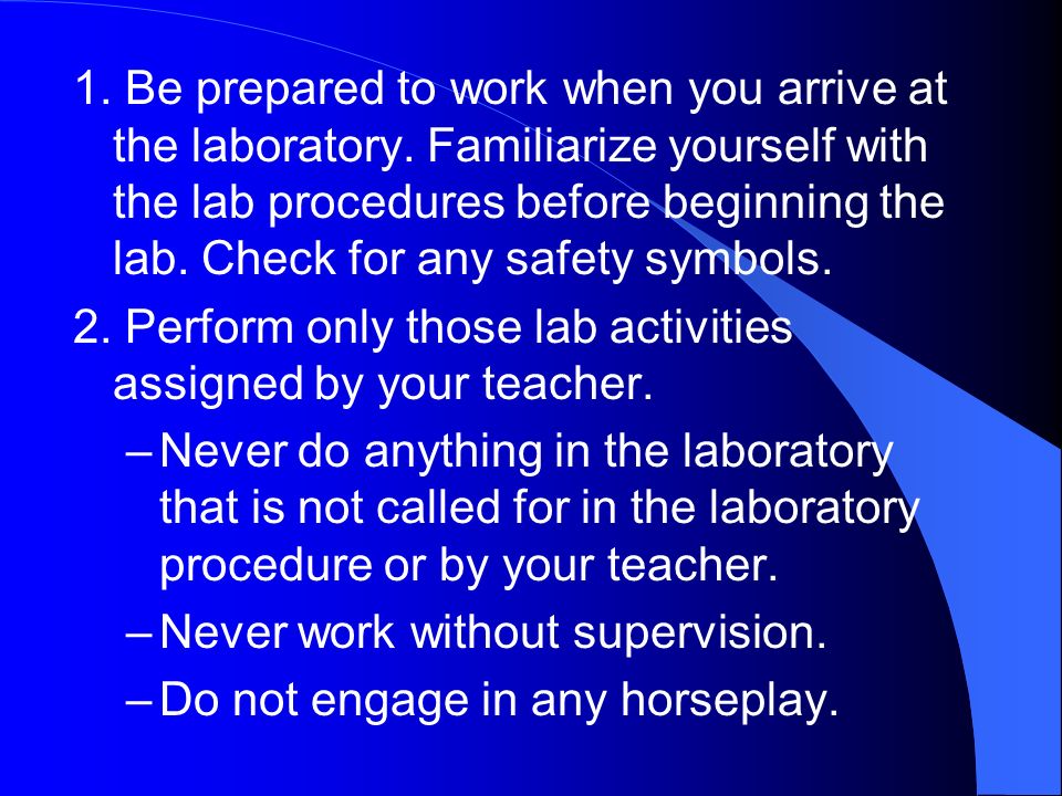 Lab Safety Assignment
