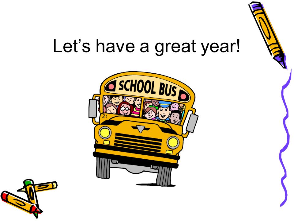 Let’s have a great year!
