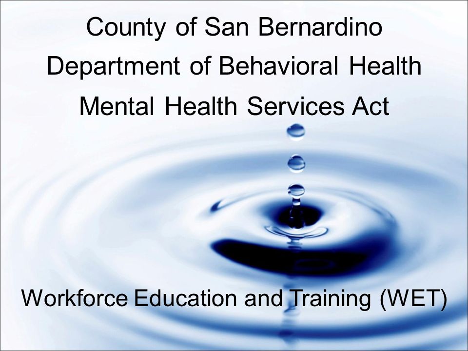 mental health San Bernardino