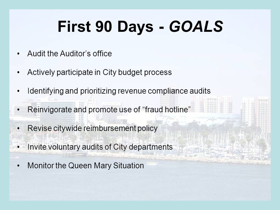 the first 90 days