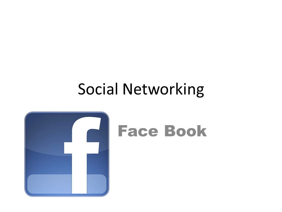 Social Networking Face Book