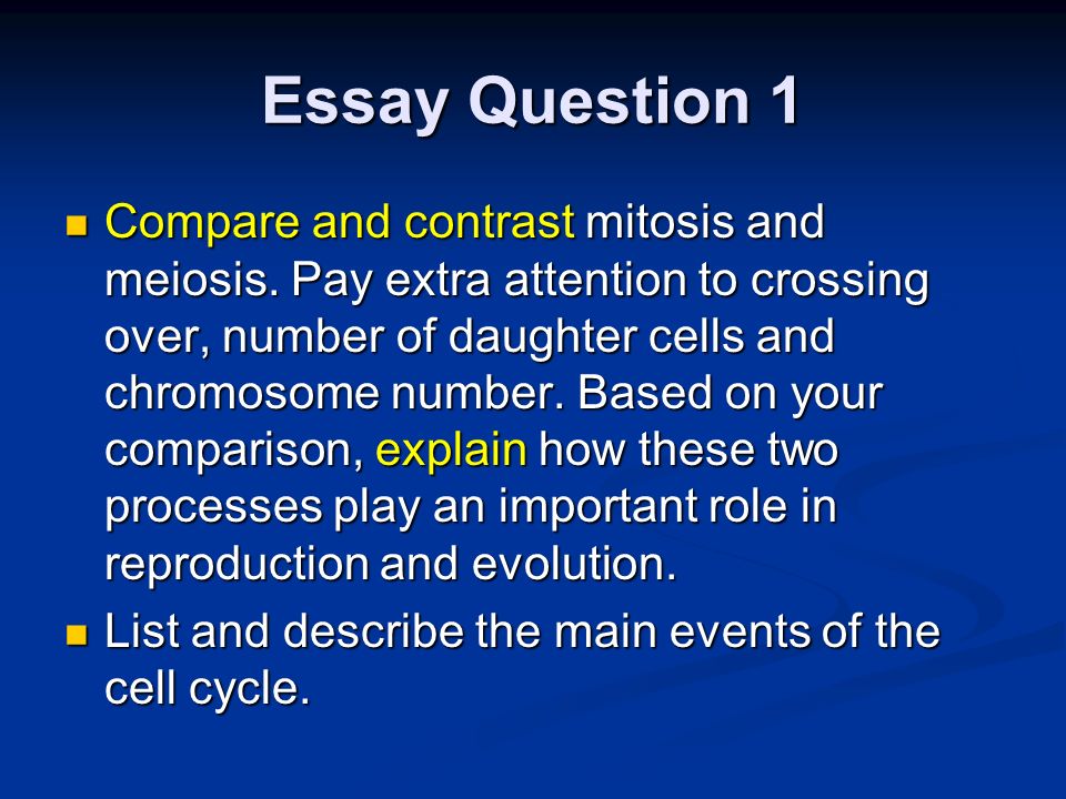 mitosis essay mitosis essay