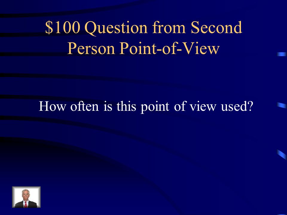 $500 Answer from First Person Point-of-View Me and Our