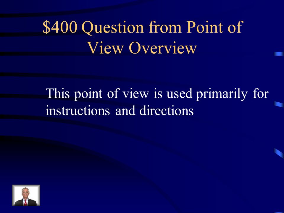 $300 Answer from Point of View Overview Point of view