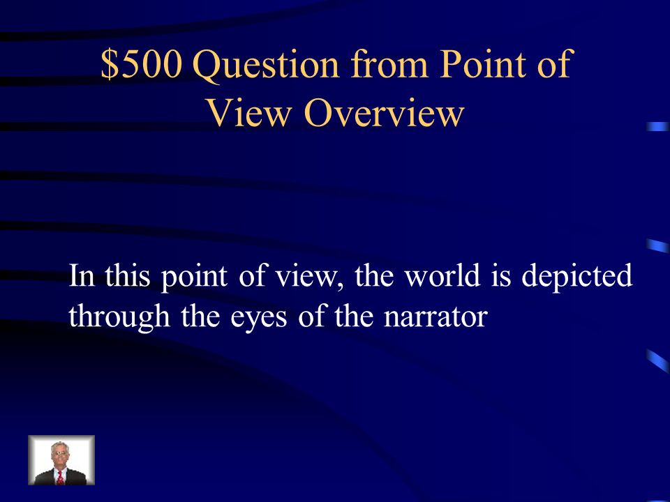 $400 Answer from Point of View Overview Second-person
