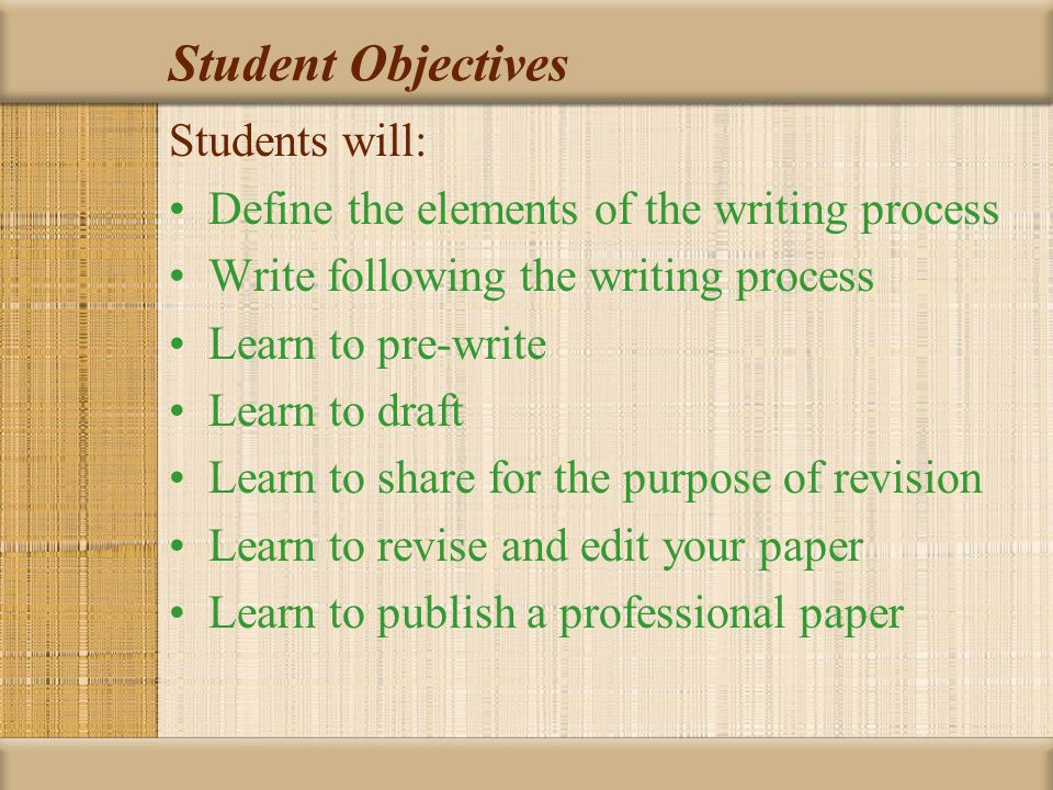 The Writing Process essays