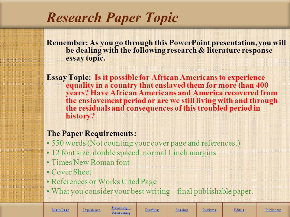 Ancient roman research paper topics