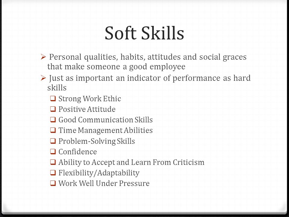 what qualities make a good employee