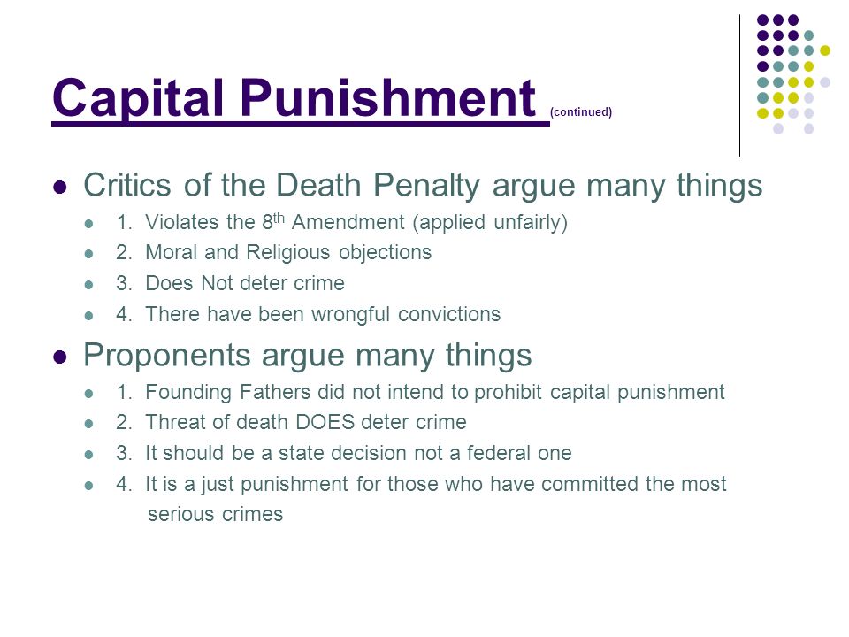capital punishment in the us essay Capital punishment is the lawful act of taking the life of a person who has been convicted of a crime there has much debate over the years concerning capital punishment and its effectiveness as a crime deterrence, retribution, and. capital punishment in the us essay Capital punishment is the lawful act of taking the life of a person who has been convicted of a crime there has much debate over the years concerning capital punishment and its effectiveness as a crime deterrence, retribution, and.