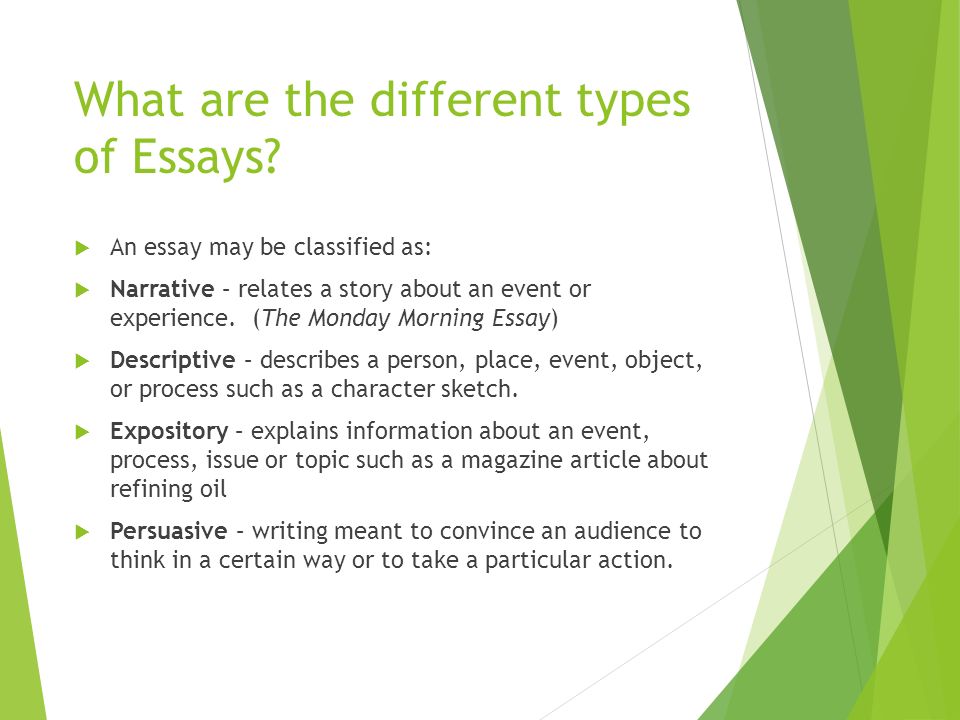 types of essay writing in english types of essay writing in english