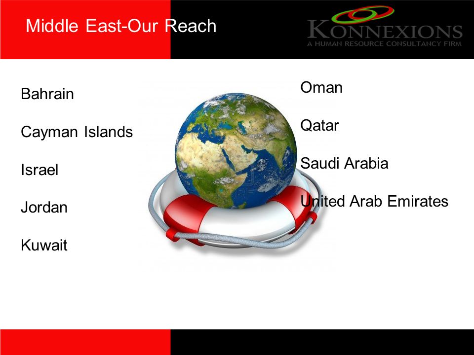 Middle East-Our Reach Bahrain Cayman Islands Israel Jordan Kuwait Oman Qatar Saudi Arabia United Arab Emirates