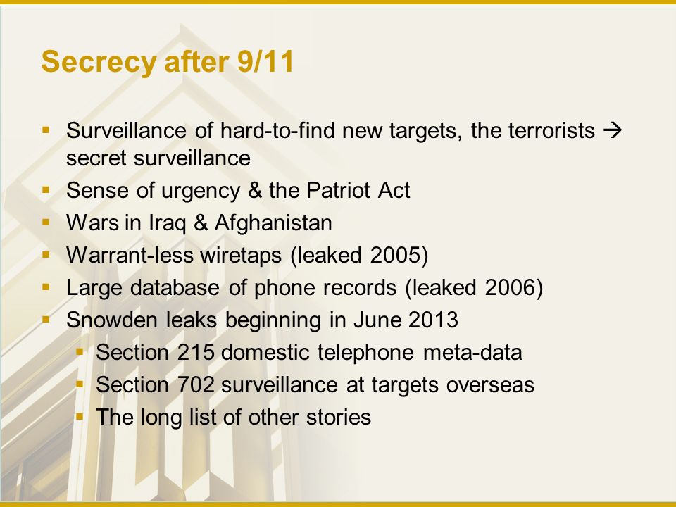 ethics of the patriot act Patriot act, confidentiality & subpoenas: therapist as informer, offered by zur institute for psychologists, mfts, sws, nurses and counselors. ethics of the patriot act Patriot act, confidentiality & subpoenas: therapist as informer, offered by zur institute for psychologists, mfts, sws, nurses and counselors.