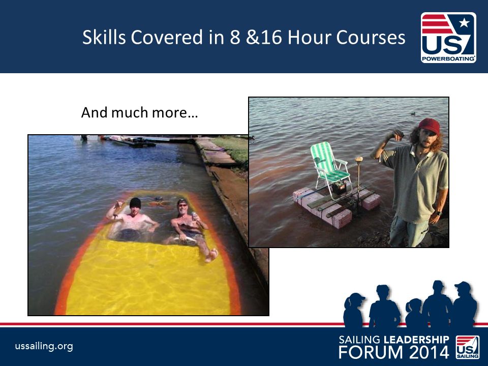 Skills Covered in 8 &16 Hour Courses And much more…