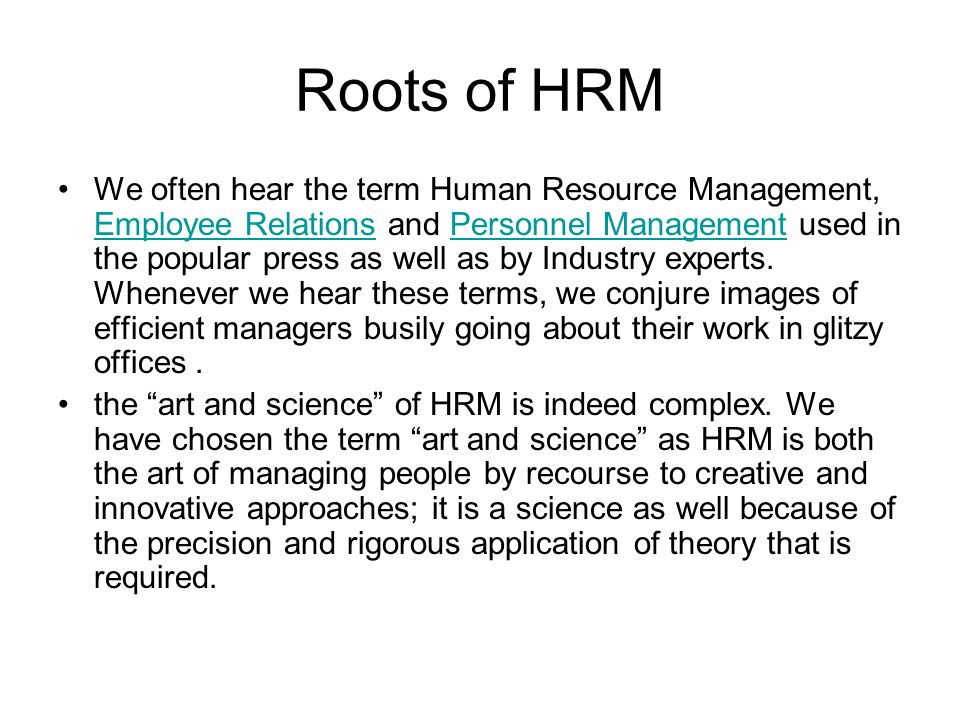 Continuous Improvement Programs In Hrm