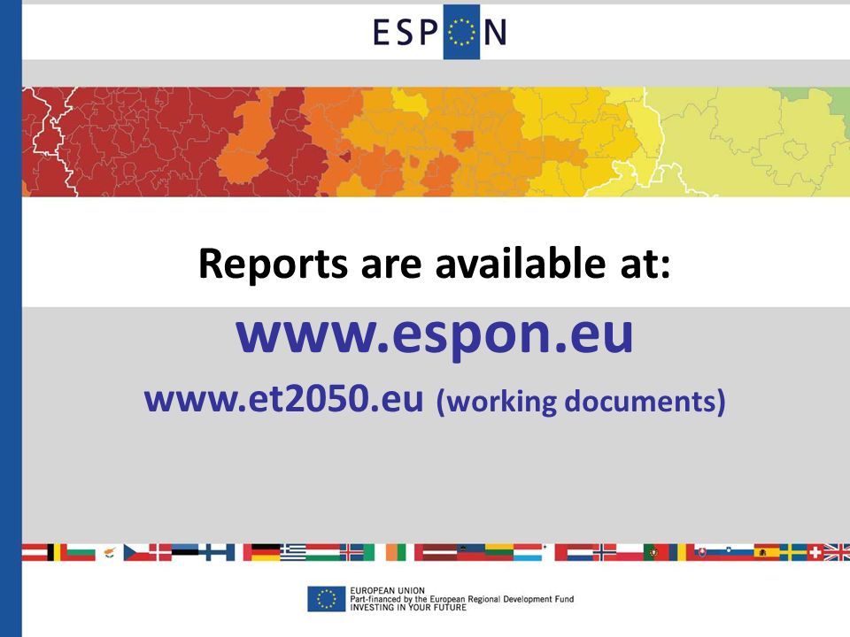 Reports are available at:     (working documents)
